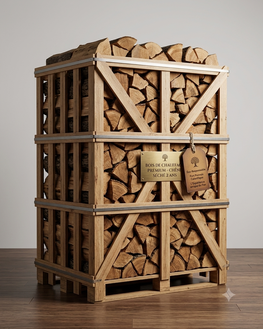 Brennholz Paletten