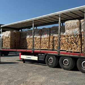 LKW-Ladung Birkenholz (48 RM) – 25-cm-Scheite – Profi-Paket
