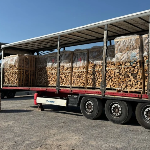 LKW-Ladung Hartholzmix (48 RM) – 50-cm-Scheite – Premium-Mix H1 G1