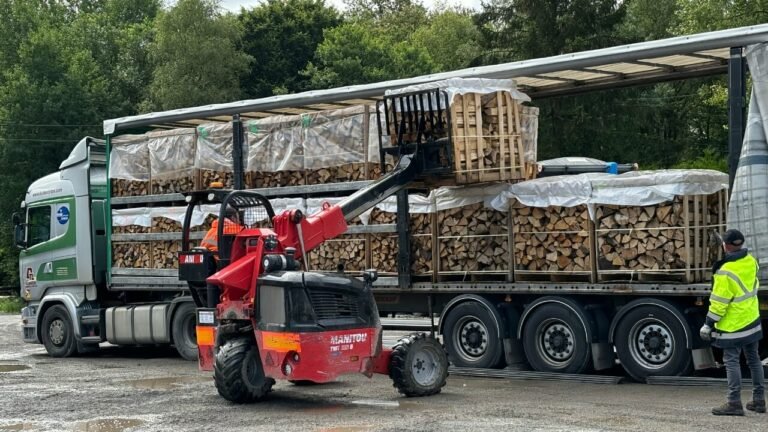 Brennholz LKW-Ladung